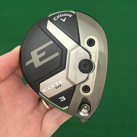 Callaway Elyte Triple Diamond 3 Wood (15*) - Club Head & Cover Only
