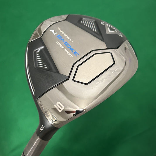 Callaway AI Smoke Max Fast 9 Wood Mitsubishi Tensei Blue/Silver Senior Flex +HC