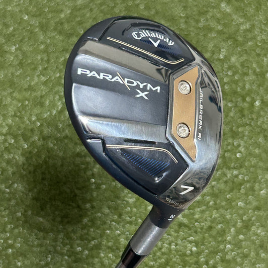 Callaway Paradym X 7 Wood Project X HZRDUS Silver 70 Stiff Flex Shaft +HC