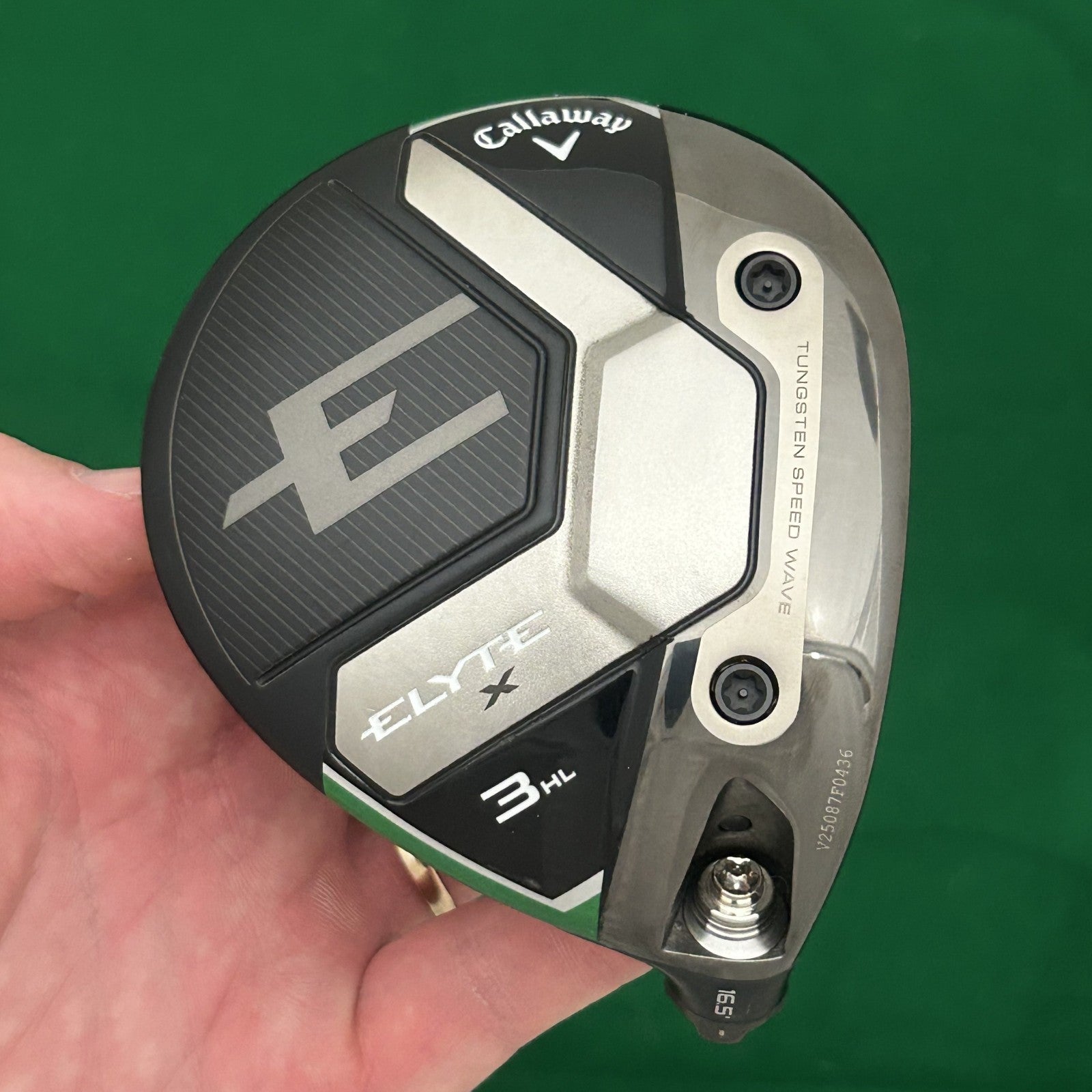 Callaway Elyte X 3 Wood HL (16.5*) - Club Head & Cover Only