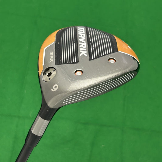 Callaway Mavrik Max 9 Wood UST Helium Black 5 Senior Flex Shaft +HC