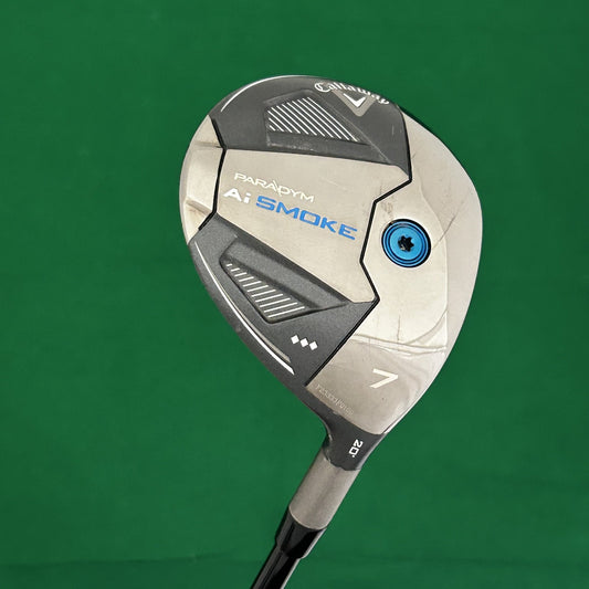 Callaway AI Smoke Triple Diamond 7 Wood HZRDUS Smoke Black 70 Stiff Flex +HC