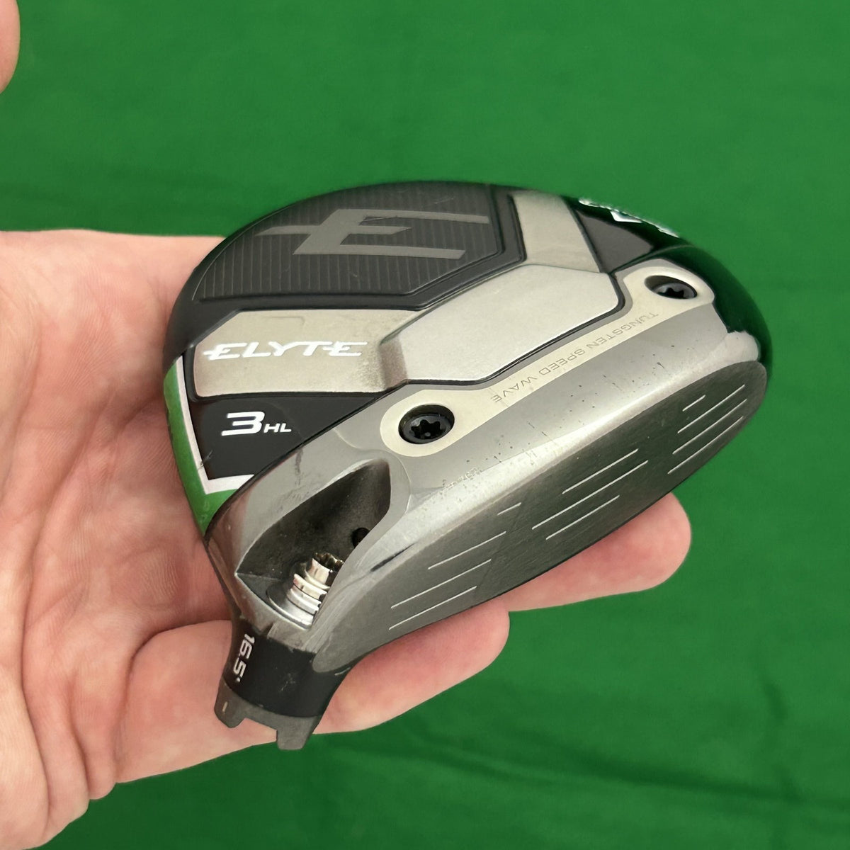 Callaway Elyte 3HL Fairway Wood (16.5*) Club Head Only +HC (Elite)