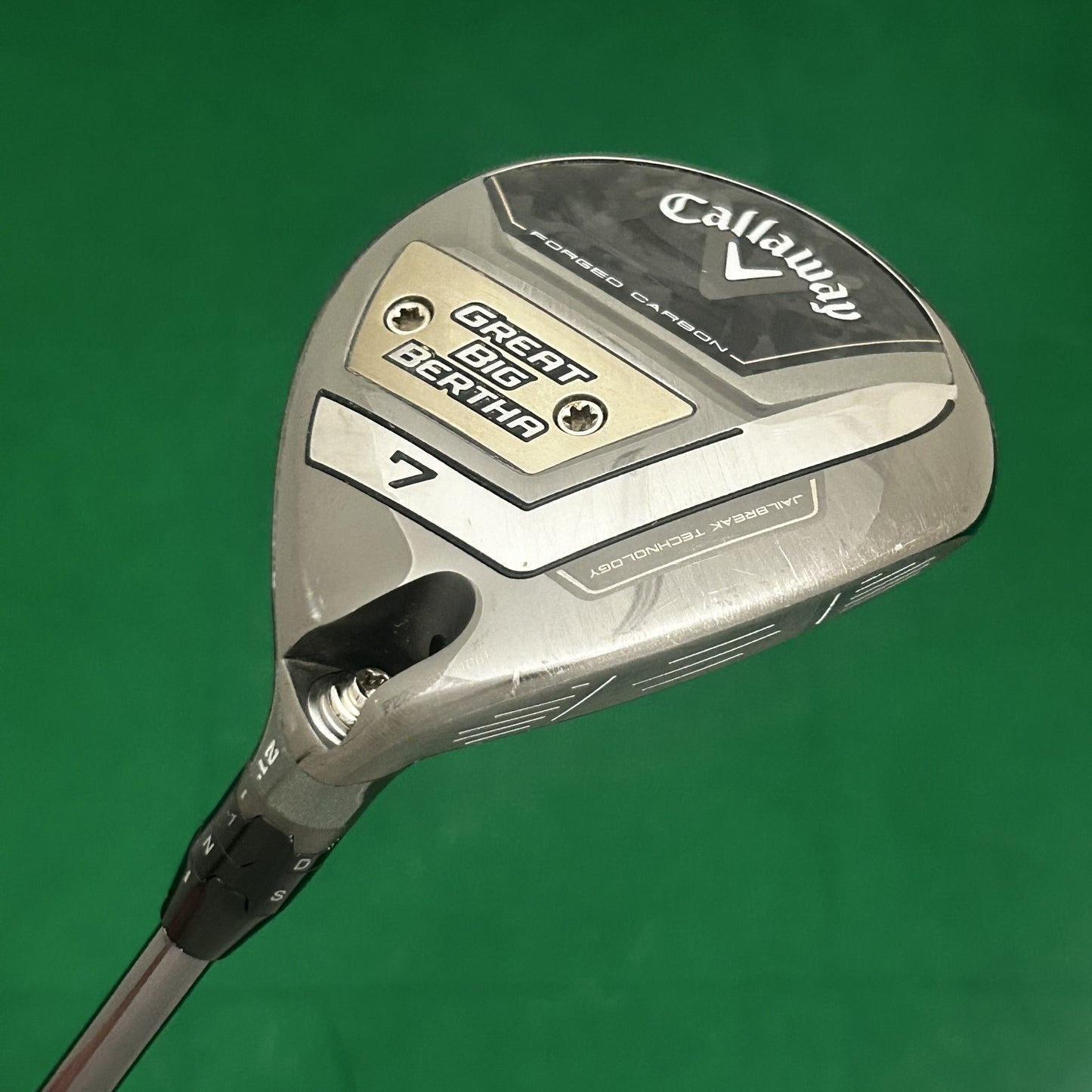 Callaway 2023 Great Big Bertha 7 Wood UST Helium 40 Senior Flex Shaft +HC