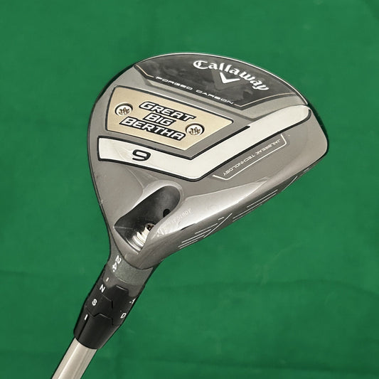 Callaway 2023 Great Big Bertha 9 Wood Callaway RCH 65i Regular Flex
