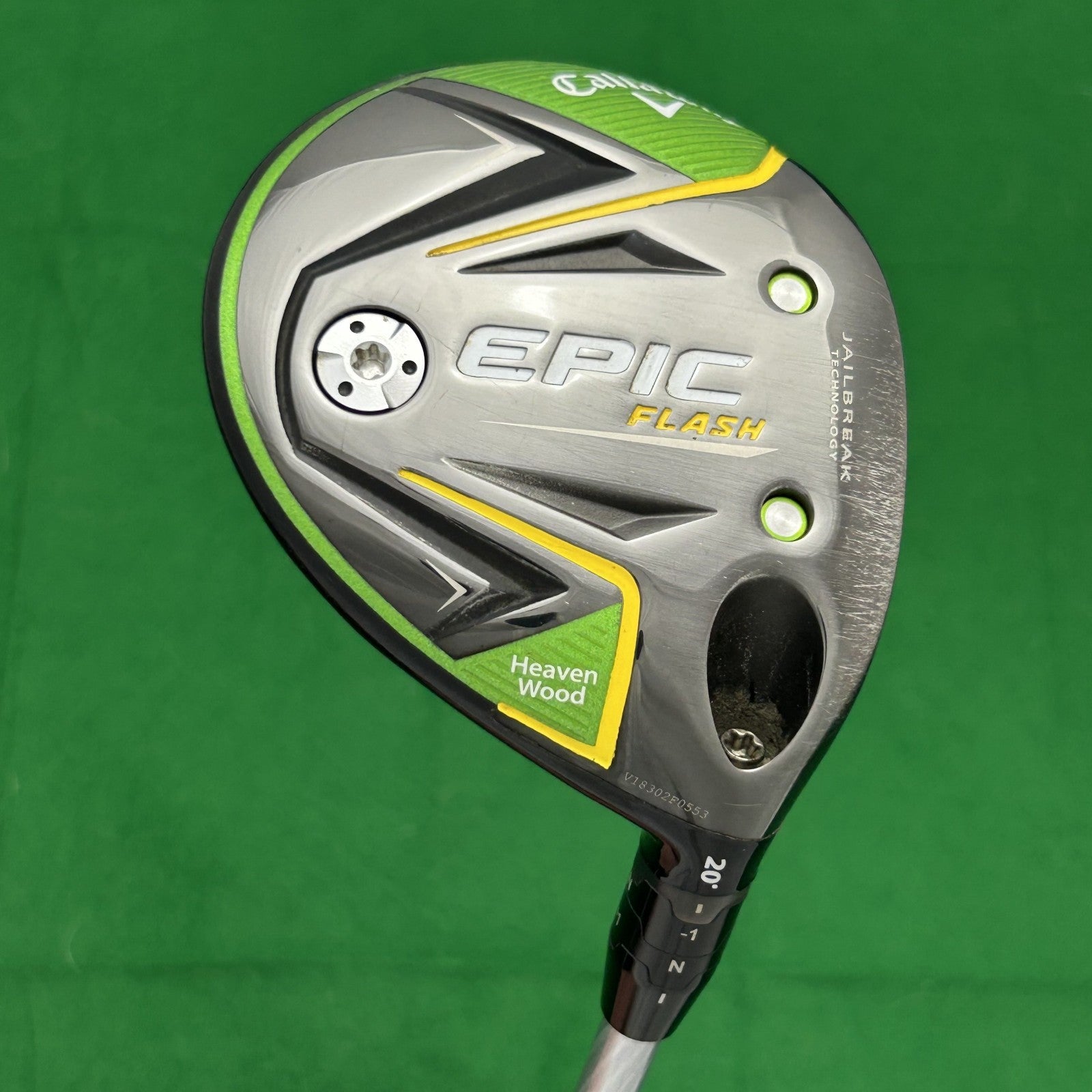 Callaway Epic Flash Heavenwood Project X EvenFlow Green 65 Regular Flex +HC