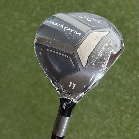 NEW Callaway Paradym 11 Wood Mitsubishi Kai’li Blue 50 Stiff Flex Shaft +HC