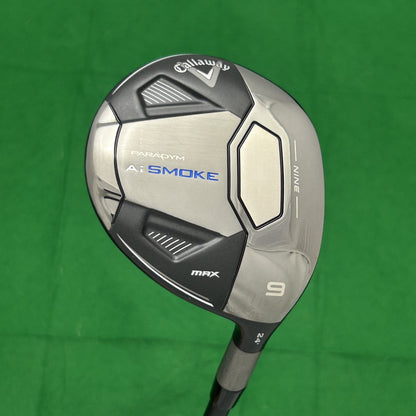 MINT Callaway AI Smoke Max 9 Wood Project X Cypher Black 50 Regular Flex +HC
