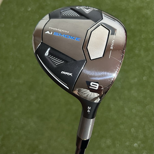 Callaway AI Smoke Max Fast 9 Wood Mitsubishi Tensei Blue/Silver Senior Flex +HC