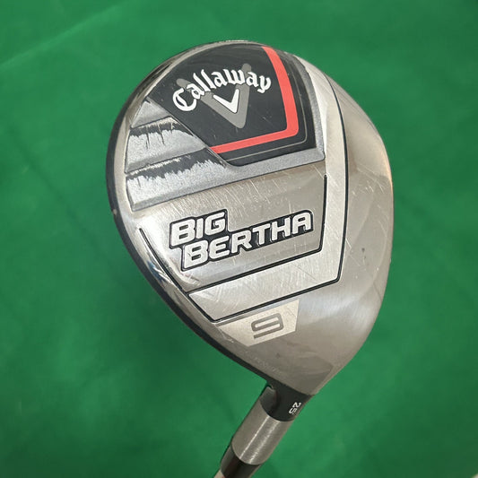 Callaway 2023 Big Bertha 9 Wood Callaway RCH 55 Regular Flex Shaft +HC
