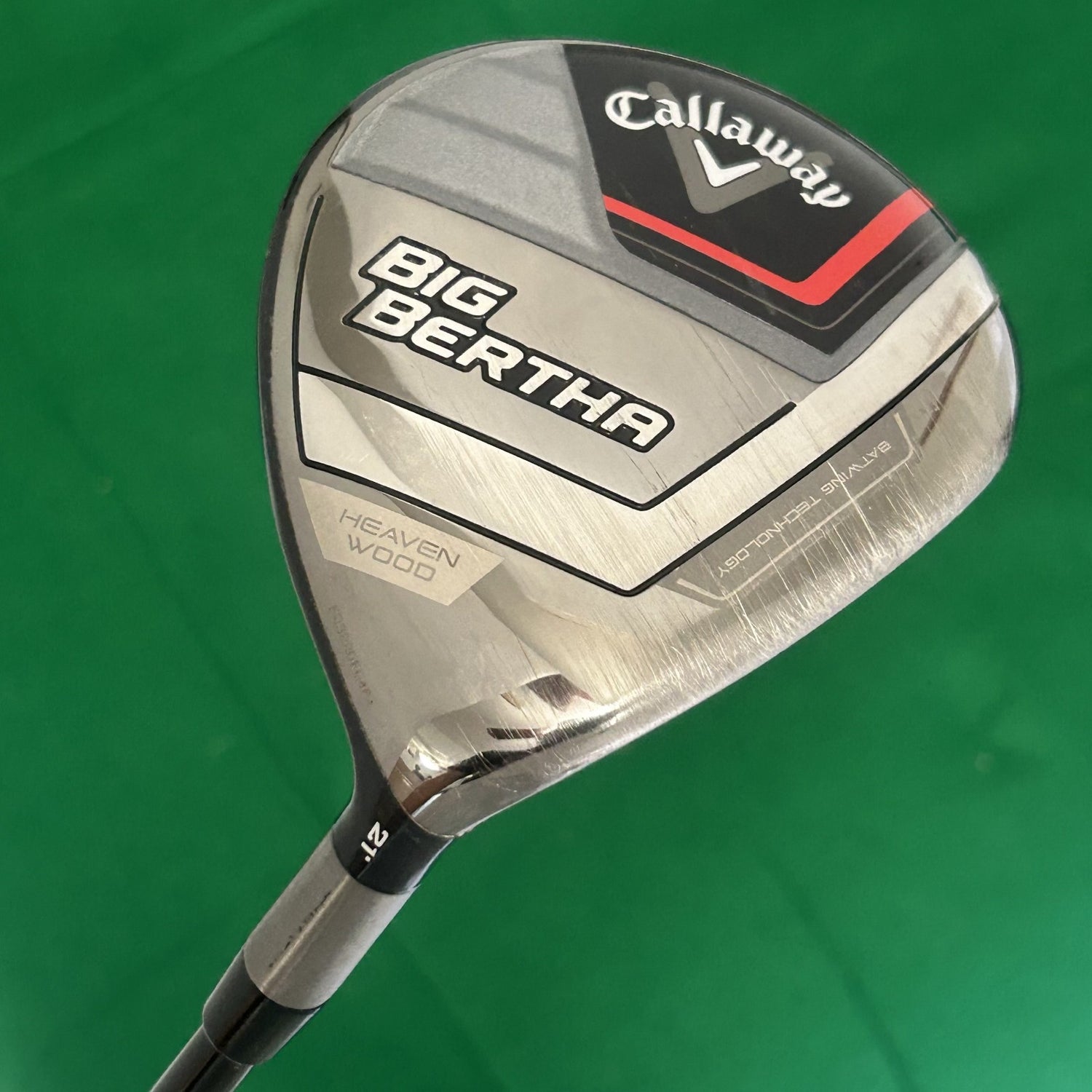 Callaway 2023 Big Bertha Heavenwood Mitsubishi MMT 80 Stiff Flex Shaft +HC