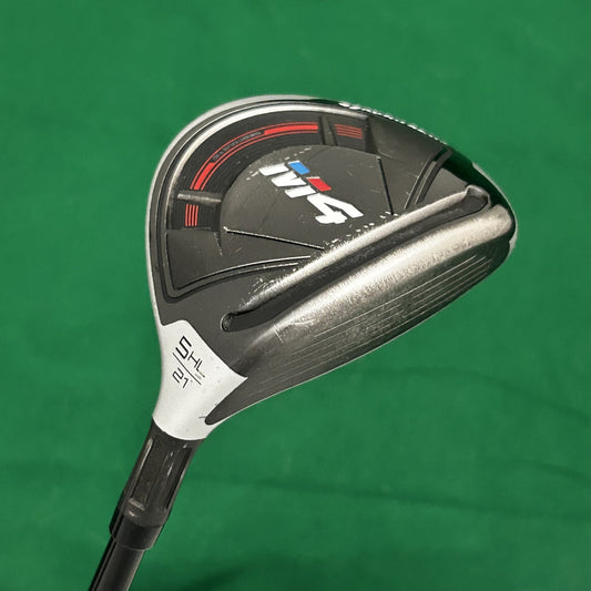 TaylorMade M4 5HL Fairway Wood 21* (7 Wood loft) Fujikura Atmos Red 6 Stiff Flex