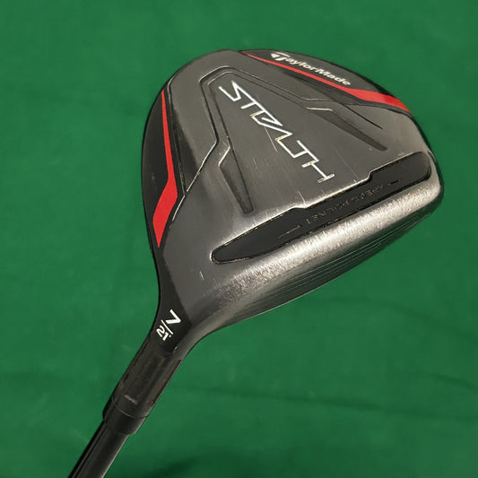 TaylorMade Stealth 7 Wood Mitsubishi Tensei AV Blue 60 Regular Flex Shaft