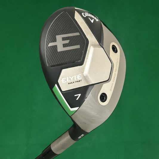 Callaway Elyte Max Fast 7 Wood Mitsubishi Vanquish PL 40 Senior Flex Shaft +HC