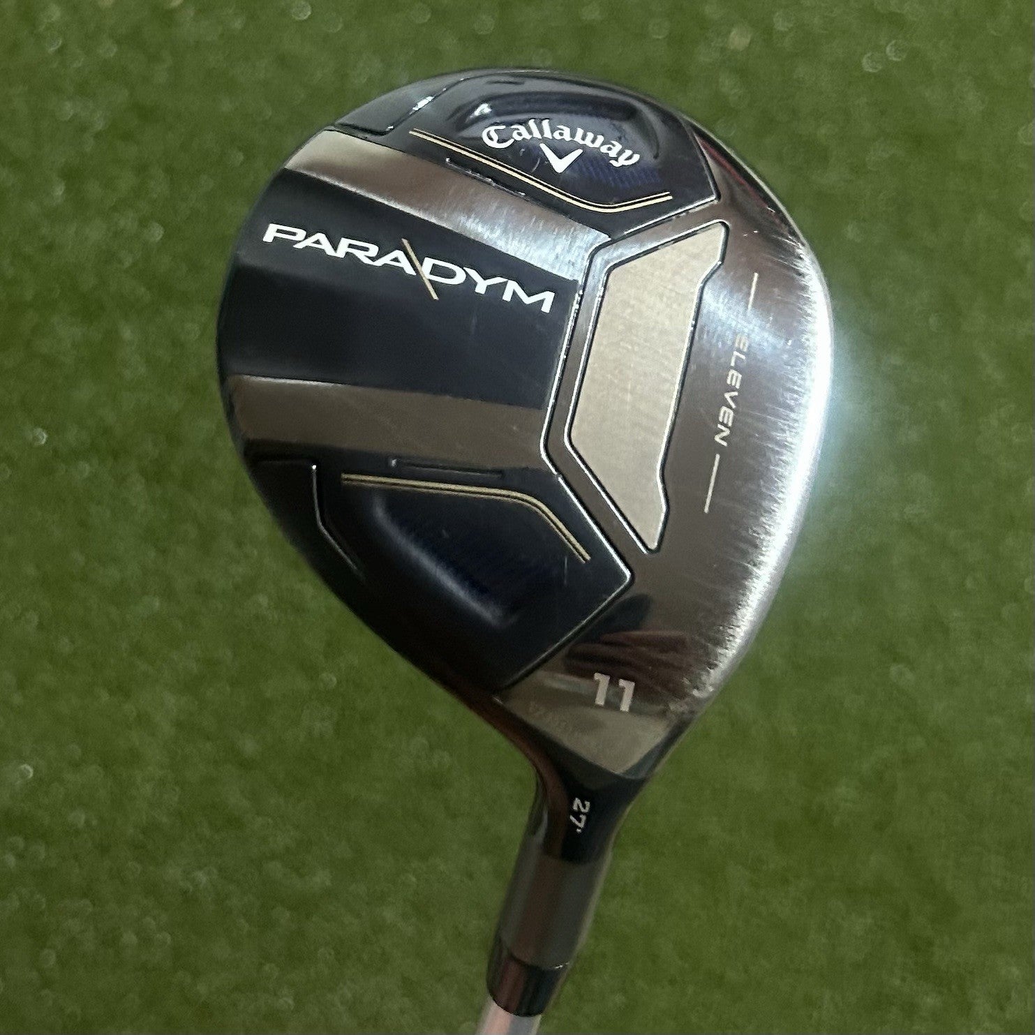 Callaway Paradym 11 Wood Aldila Ascent PL Blue 50 Regular Flex Shaft +HC