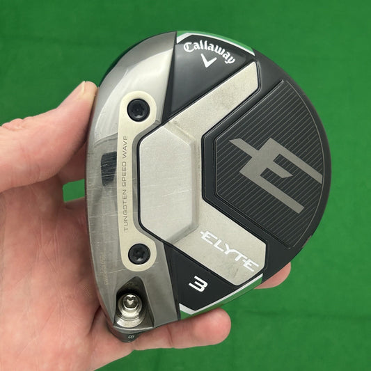 Callaway Left Handed Elyte 3 Wood (15*) - Club Head & Cover Only (Elite)