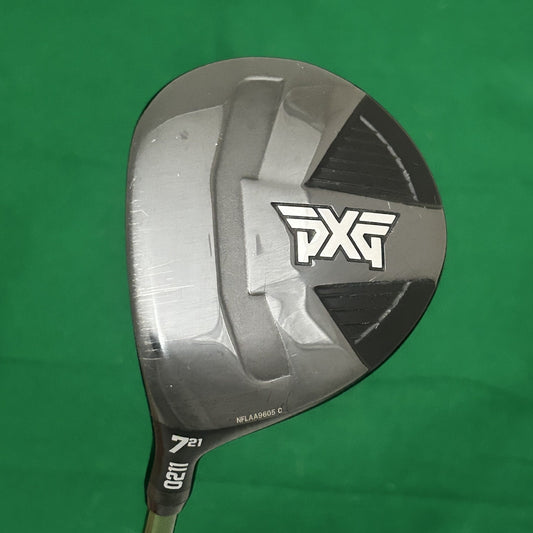 PXG 0211 Left Hand Fairway 7 Wood Aldila Green NV 75 Stiff Flex Shaft