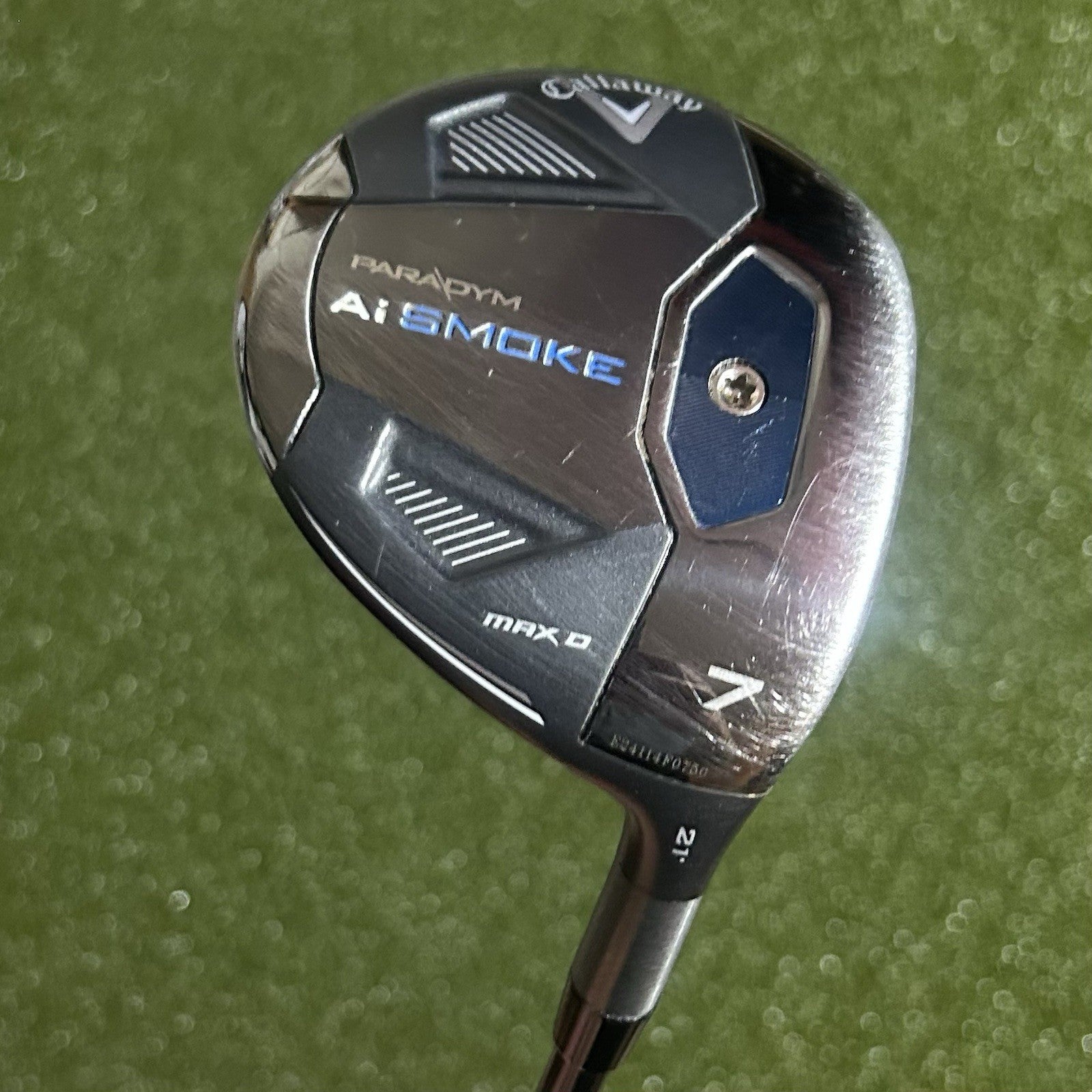 Callaway AI Smoke Max D 7 Wood Mitsubishi Kai’li Blue 60 Stiff Flex Shaft +HC