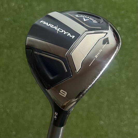 Callaway Paradym 9 Wood Mitsubishi Tensei Silver 65 Stiff Flex Shaft +HC