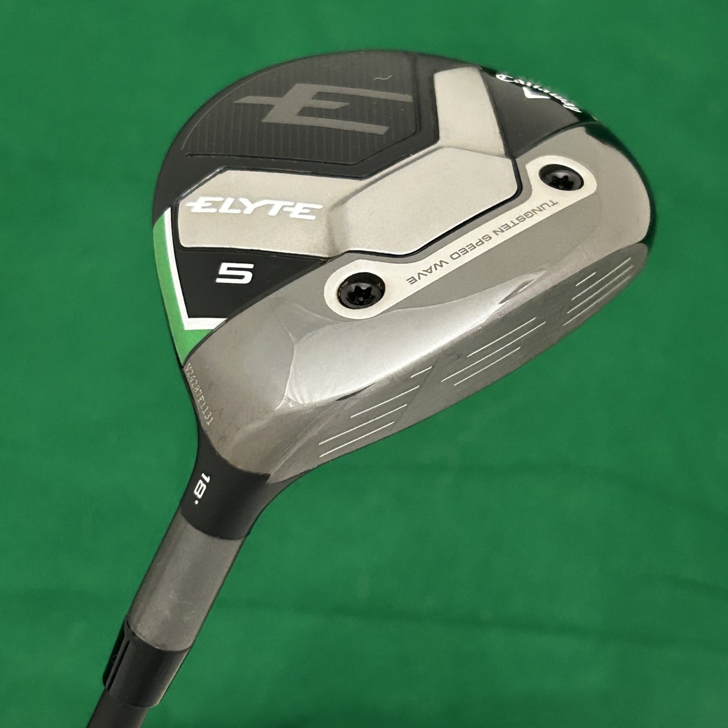 MINT Callaway Elyte 5 Wood Fujikura Ventus VeloCore+ Black 7 Stiff Flex +HC