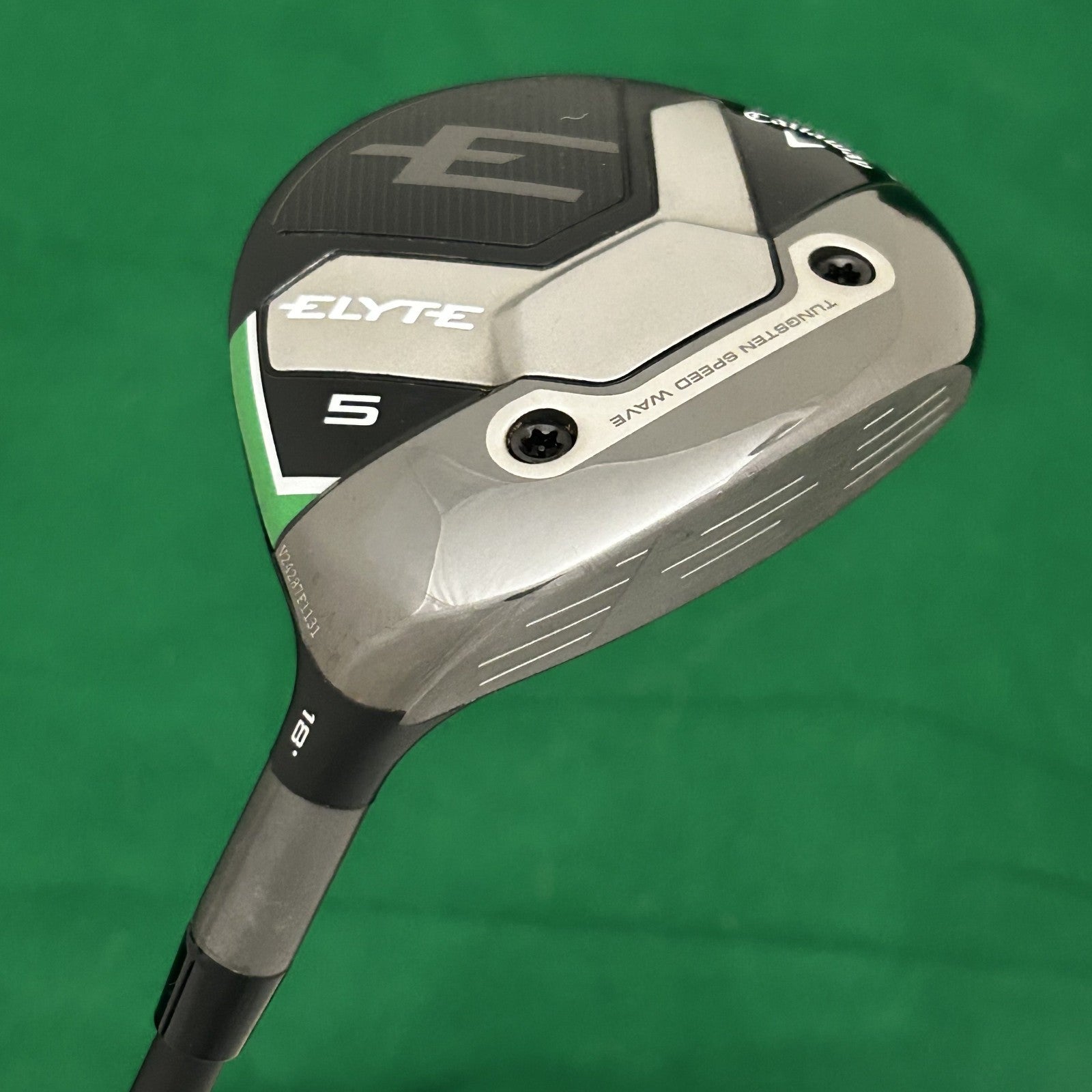 MINT Callaway Elyte 5 Wood Fujikura Ventus VeloCore+ Black 7 Stiff Flex +HC