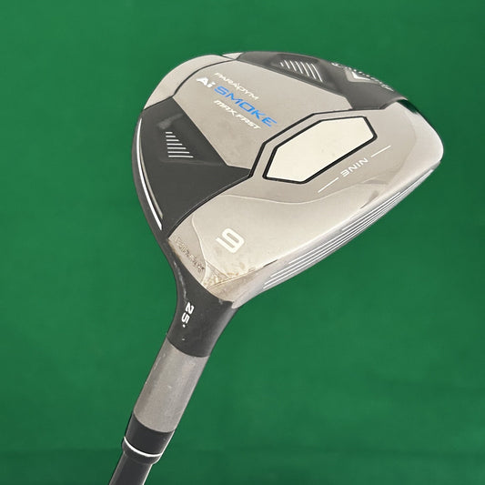 Callaway AI Smoke Max Fast 9 Wood Mitsubishi Tensei Blue/Silver Senior Flex +HC