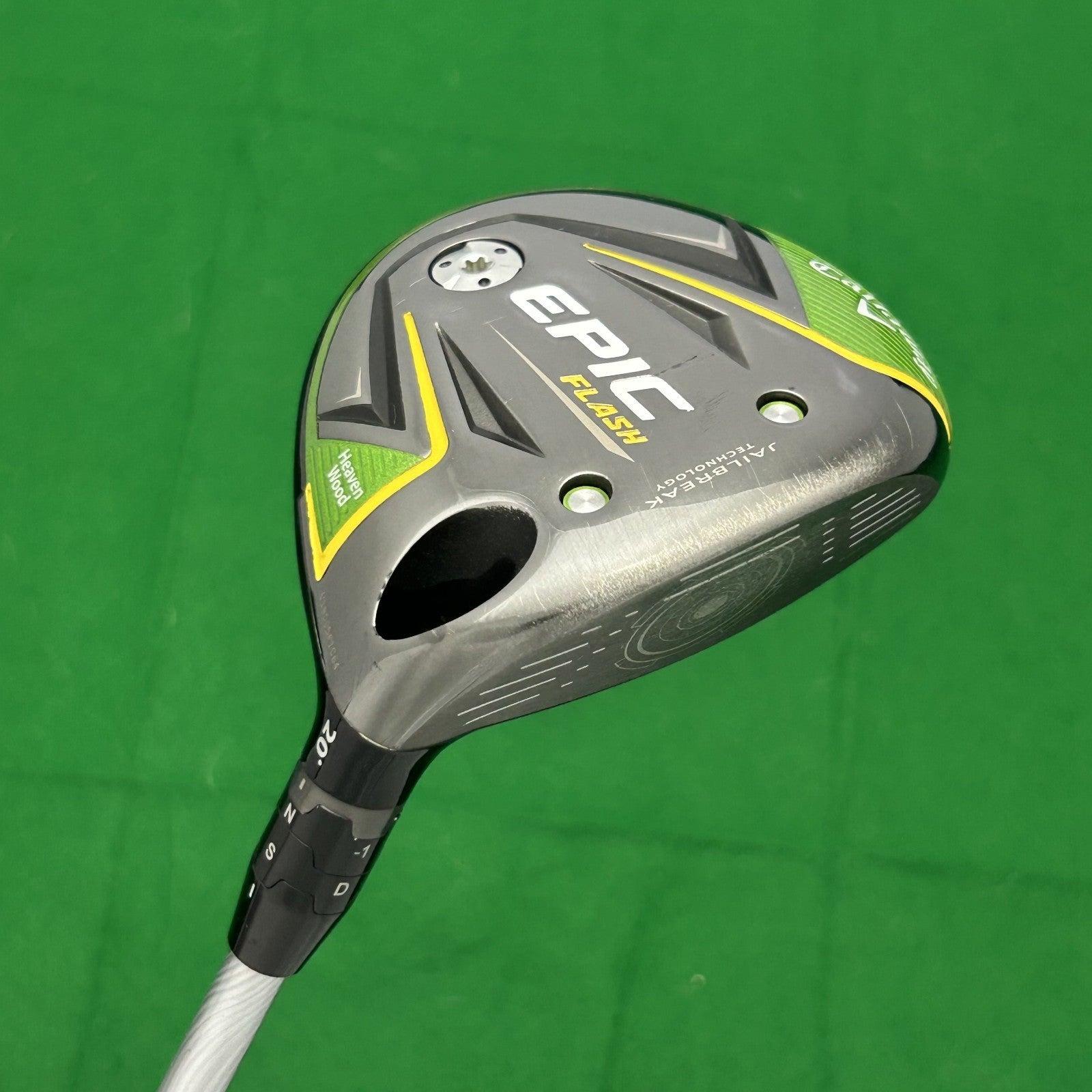 Callaway Epic Flash Heavenwood Project X EvenFlow Green 65 Stiff Flex +HC