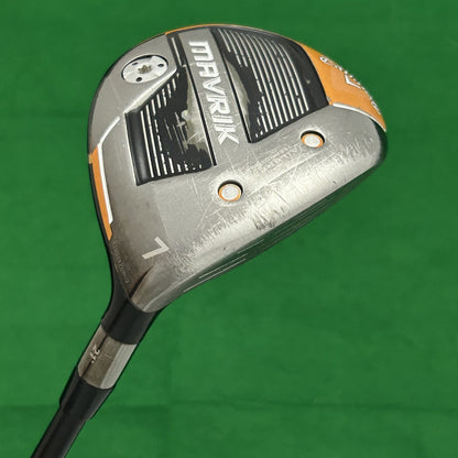 Callaway Mavrik Fairway 7 Wood UST Mamiya Helium Black 5 Senior +HC