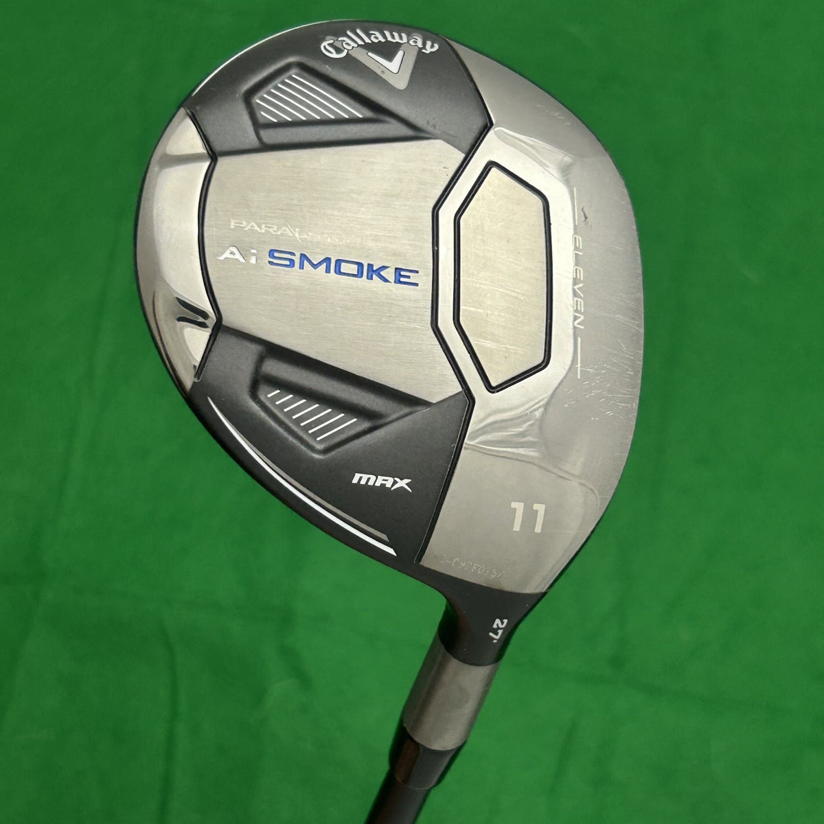 Callaway Ai Smoke Max Fairway 11 Wood Project X Cypher Black 40 Senior +HC