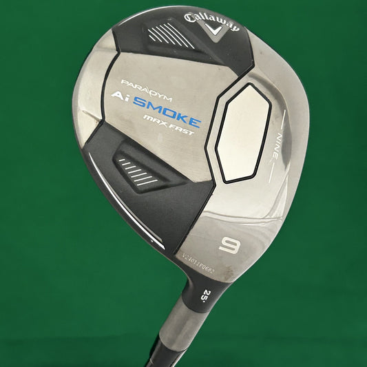 Callaway AI Smoke Max Fast 9 Wood Mitsubishi Tensei Blue/Silver Senior Flex +HC