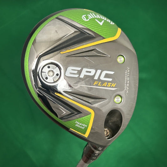 Callaway Epic Flash Heavenwood Project X Evenflow Green 55 Senior Flex +HC