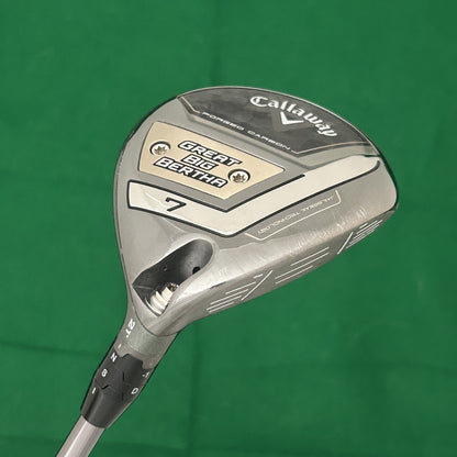 Callaway 2023 Great Big Bertha Fairway 7 Wood UST Mamiya Helium 5 Regular +HC