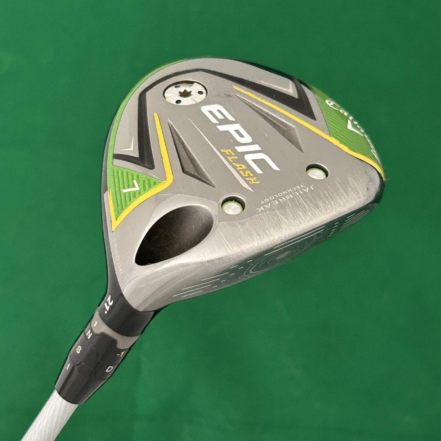 Callaway Epic Flash 7 Wood Project X EvenFlow Green 45 Senior Flex