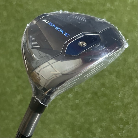 NEW Callaway AI Smoke Max 7 Wood Project X Denali Blue 60 Extra Stiff Flex +HC