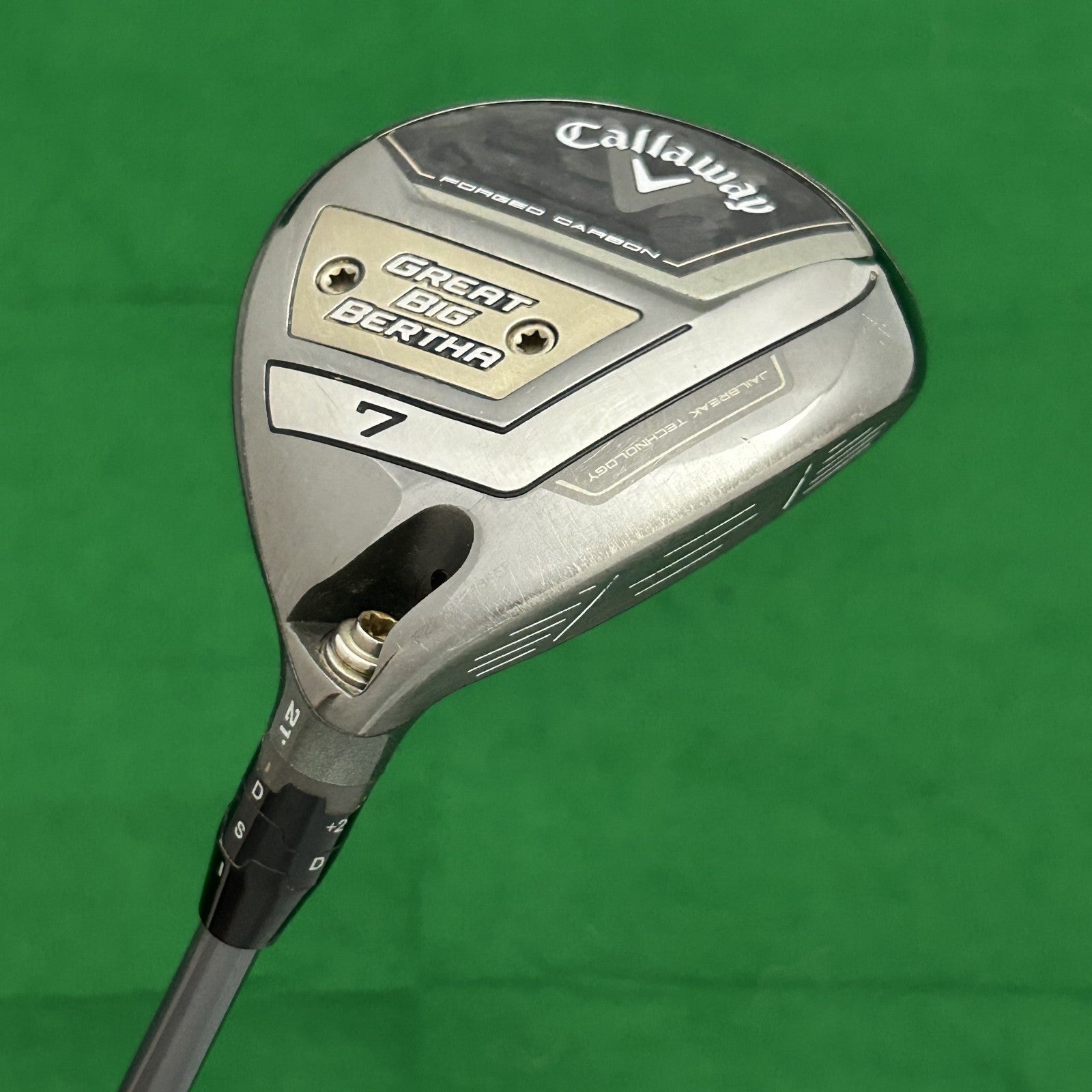 Callaway 2023 Great Big Bertha 7 Wood Project X HZRDUS Silver 50 Regular +HC