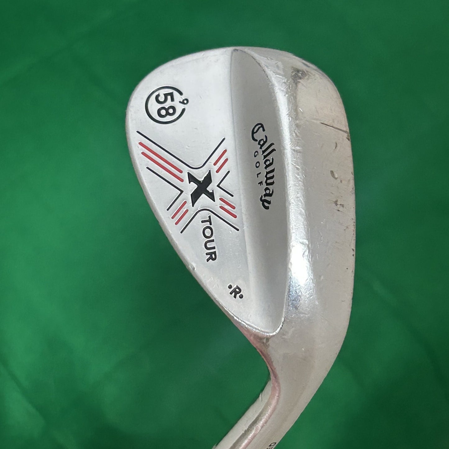 Callaway X-Tour 58* Wedge Steel Wedge Flex Shaft Mens Right Handed