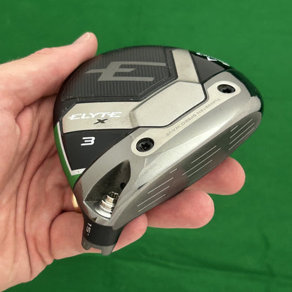 Callaway Elyte X Fairway 3 Wood (15*) Club Head Only +HC (Elite)