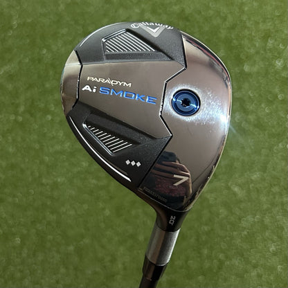 MINT Callaway AI Smoke Triple Diamond 7 Wood Tensei AV Blue 75 Stiff Flex +HC