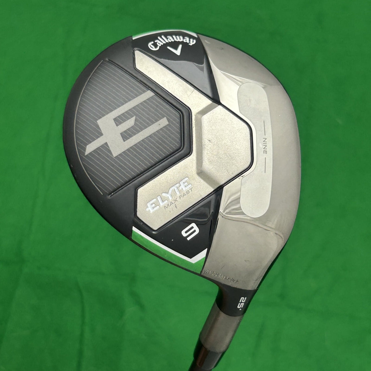 Callaway Elyte Max Fast 9 Wood Mitsubishi Vanquish PL 40 Senior +HC (Elite)