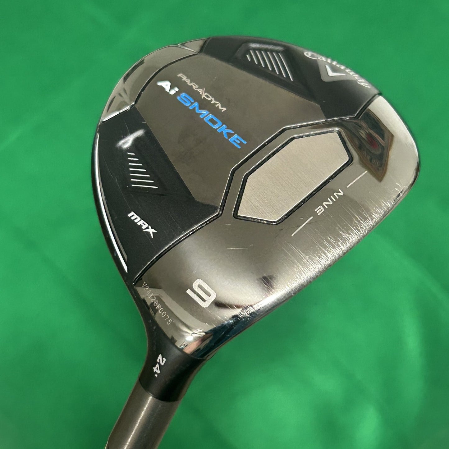 Callaway AI Smoke Max 9 Wood Mitsubishi Kai'li Blue 60 Regular Flex Shaft +HC