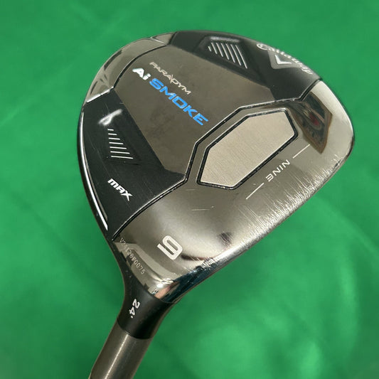 Callaway AI Smoke Max 9 Wood Mitsubishi Kai'li Blue 60 Regular Flex Shaft +HC