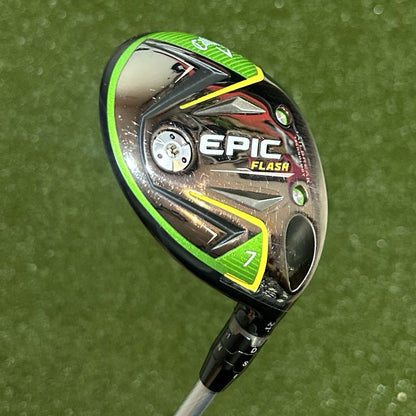 Callaway Epic Flash 7 Wood Project X Evenflow Riptide 55 Senior Flex +HC
