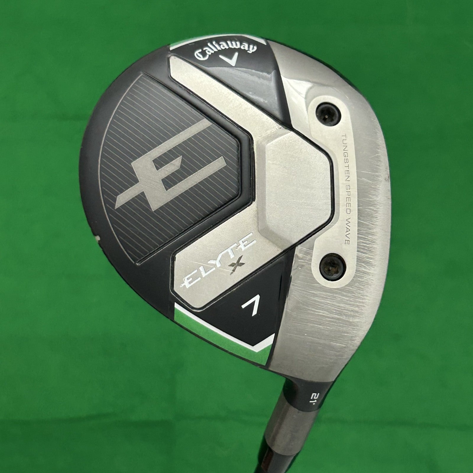 Callaway Elyte X Fairway 7 Wood Mitsubishi Vanquish 50 Regular +HC (Elite)