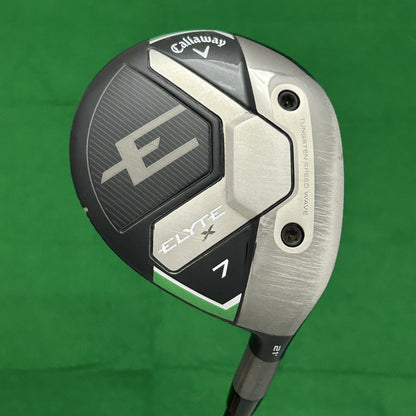 Callaway Elyte X Fairway 7 Wood Mitsubishi Vanquish 50 Regular +HC (Elite)