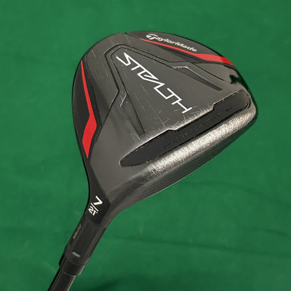 TaylorMade Stealth 7 Wood Mitsubishi Tensei AV Blue 60 Regular Flex Shaft