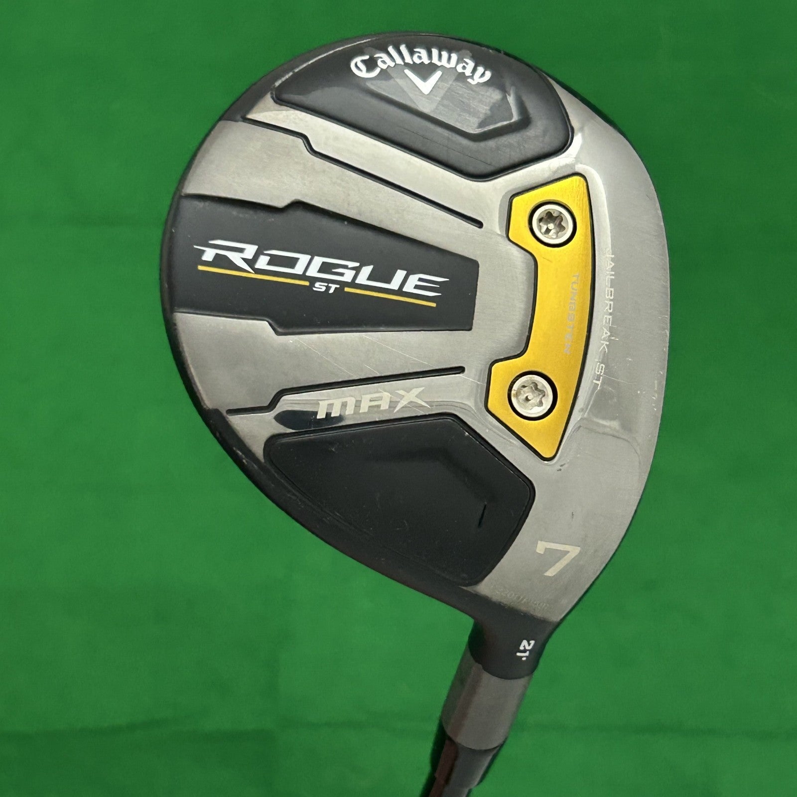 Callaway Rogue ST Max Fairway 7 Wood Mitsubishi Tensei AV Blue 55 Regular +HC