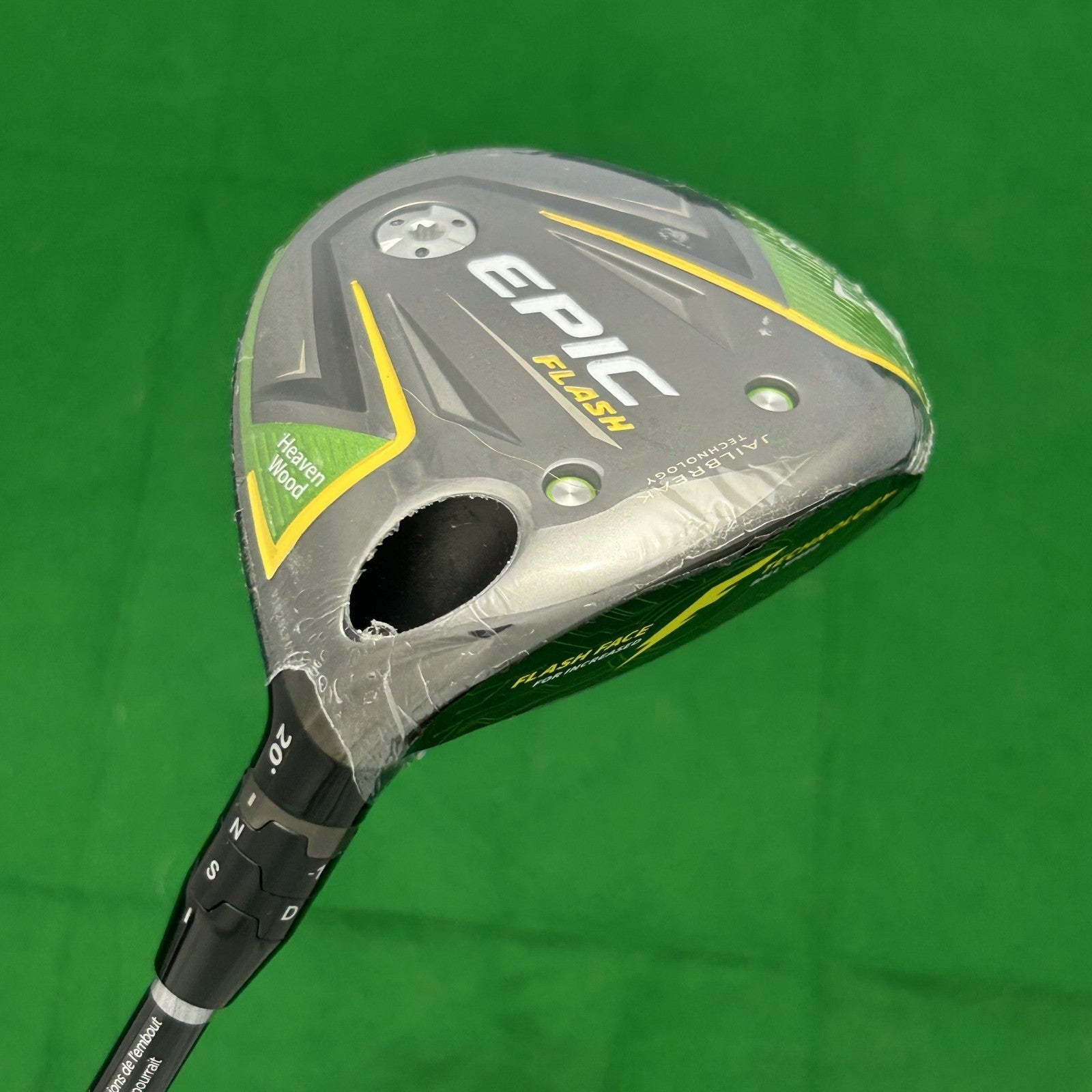 NEW Callaway Epic Flash Heavenwood Project X EvenFlow Green 65 Regular Flex +HC