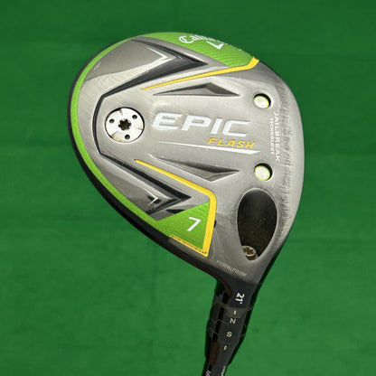 Callaway Epic Flash 7 Wood Project X EvenFlow Green 55 Senior Flex +HC