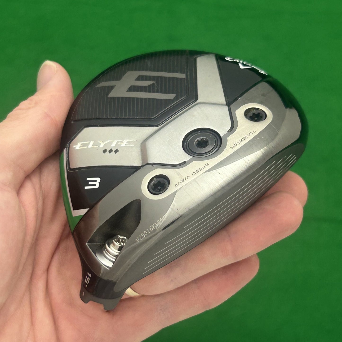 Callaway Elyte Triple Diamond Fairway 3 Wood (15*) Club Head Only +HC (Elite)