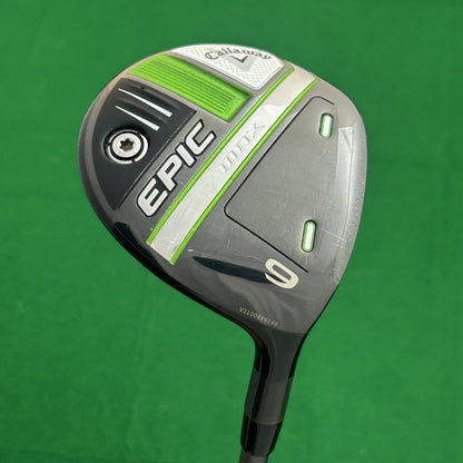 Callaway Epic Max Fairway 9 Wood Project X HZRDUS Smoke iM10 60 Regular +HC